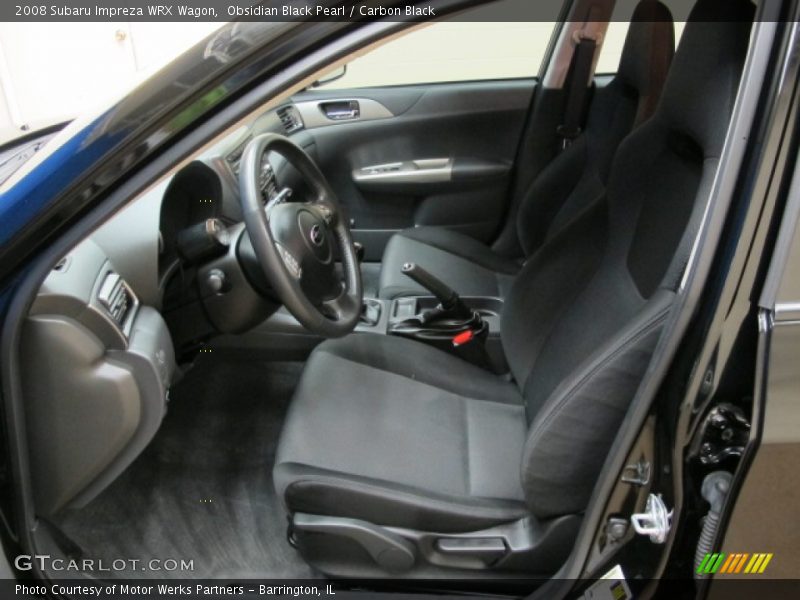 Obsidian Black Pearl / Carbon Black 2008 Subaru Impreza WRX Wagon