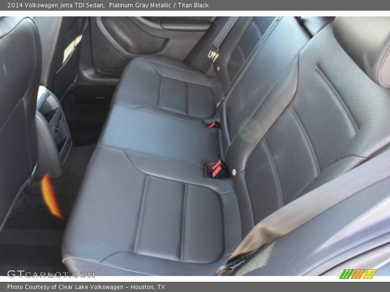 Platinum Gray Metallic / Titan Black 2014 Volkswagen Jetta TDI Sedan