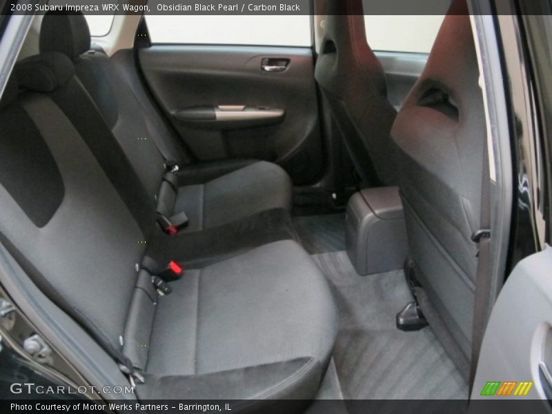 Obsidian Black Pearl / Carbon Black 2008 Subaru Impreza WRX Wagon