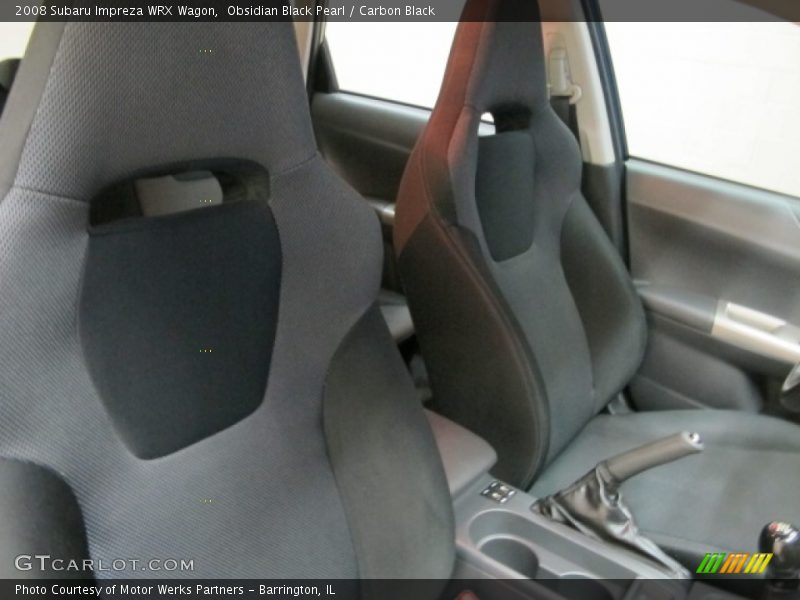 Obsidian Black Pearl / Carbon Black 2008 Subaru Impreza WRX Wagon