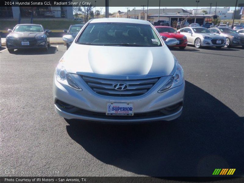 Radiant Silver / Gray 2014 Hyundai Sonata GLS