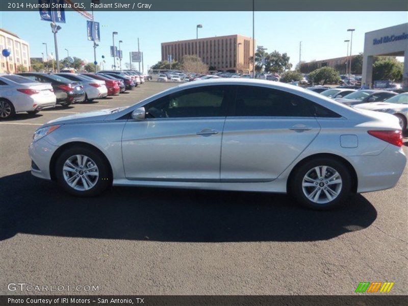 Radiant Silver / Gray 2014 Hyundai Sonata GLS