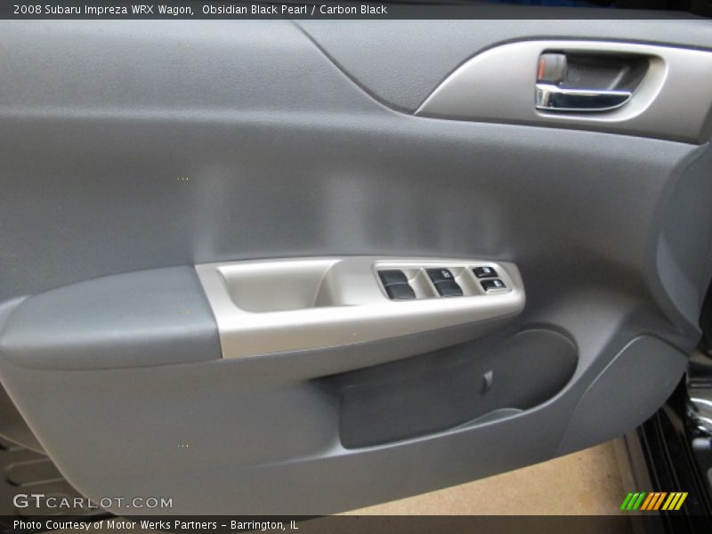 Obsidian Black Pearl / Carbon Black 2008 Subaru Impreza WRX Wagon