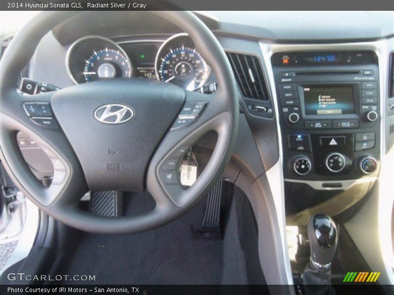 Radiant Silver / Gray 2014 Hyundai Sonata GLS