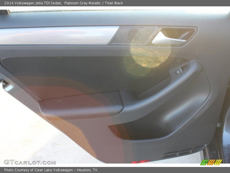 Platinum Gray Metallic / Titan Black 2014 Volkswagen Jetta TDI Sedan