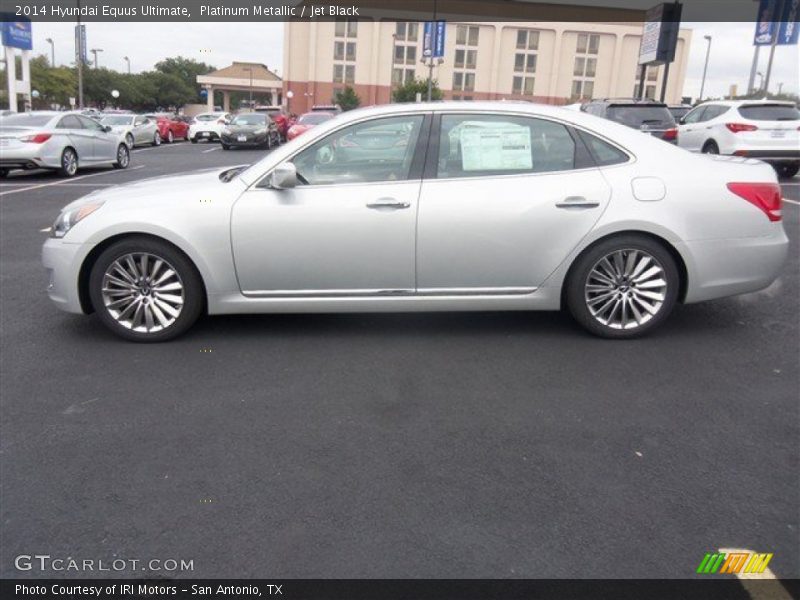 Platinum Metallic / Jet Black 2014 Hyundai Equus Ultimate