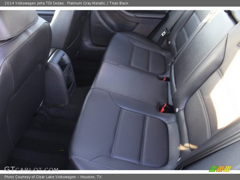 Platinum Gray Metallic / Titan Black 2014 Volkswagen Jetta TDI Sedan