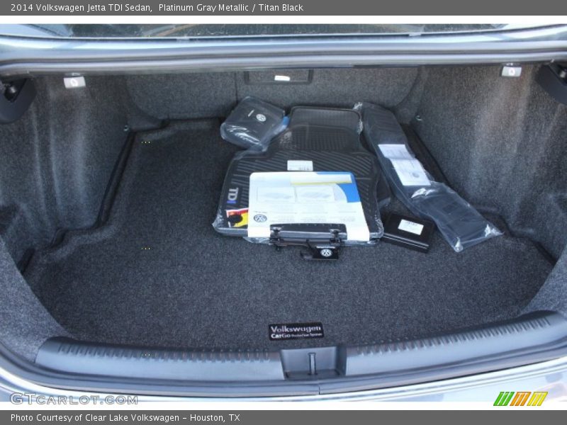 Platinum Gray Metallic / Titan Black 2014 Volkswagen Jetta TDI Sedan