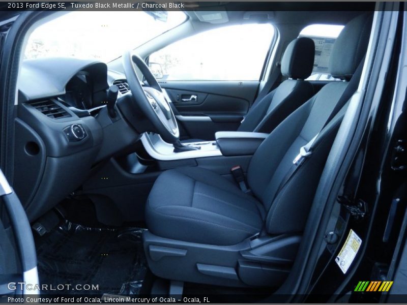 Tuxedo Black Metallic / Charcoal Black 2013 Ford Edge SE