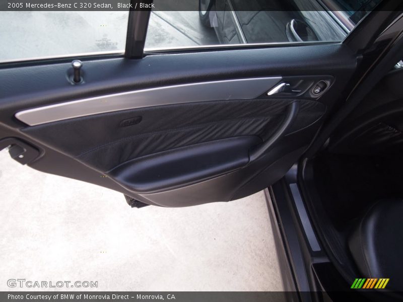 Black / Black 2005 Mercedes-Benz C 320 Sedan