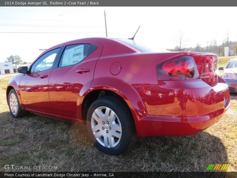 Redline 2-Coat Pearl / Black 2014 Dodge Avenger SE