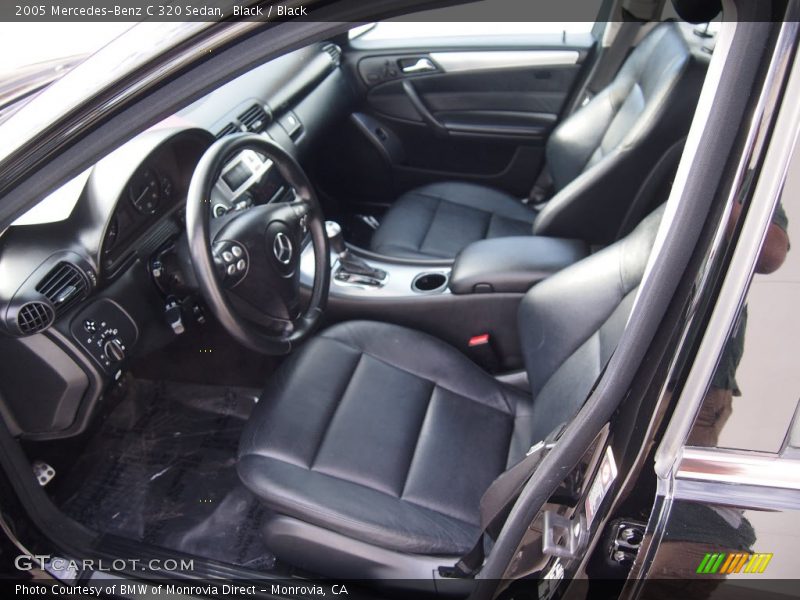 Black / Black 2005 Mercedes-Benz C 320 Sedan