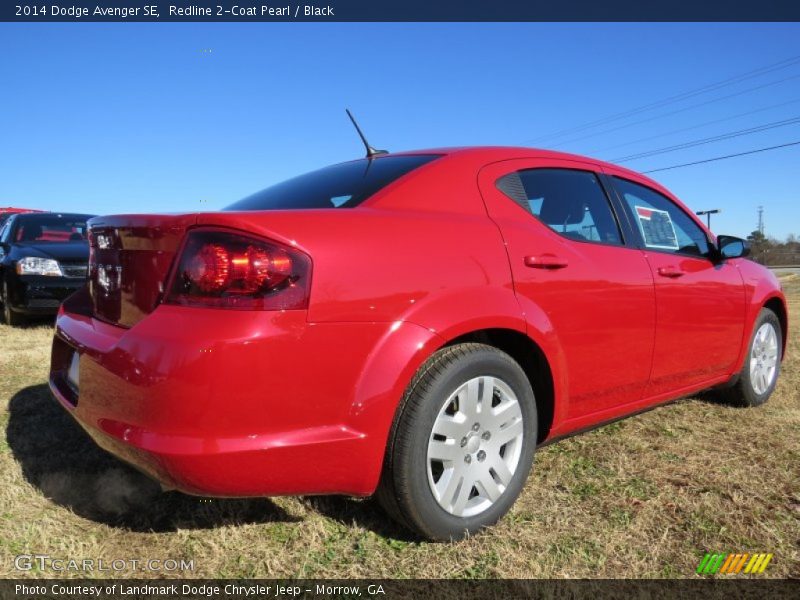 Redline 2-Coat Pearl / Black 2014 Dodge Avenger SE