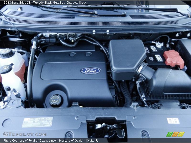 Tuxedo Black Metallic / Charcoal Black 2013 Ford Edge SE