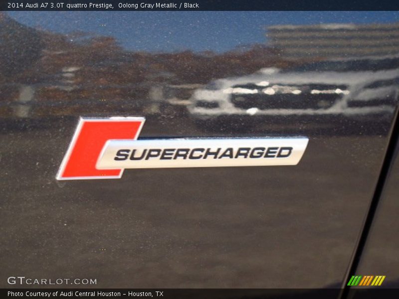 Oolong Gray Metallic / Black 2014 Audi A7 3.0T quattro Prestige