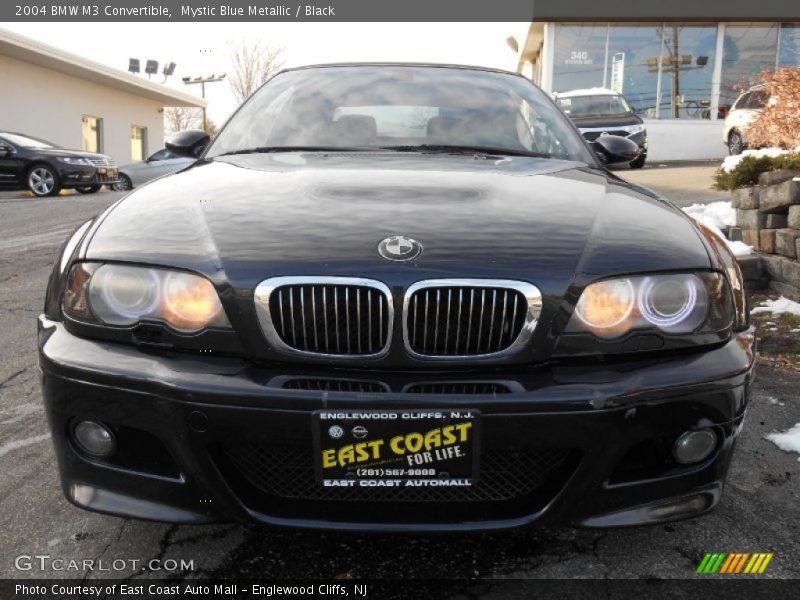 Mystic Blue Metallic / Black 2004 BMW M3 Convertible