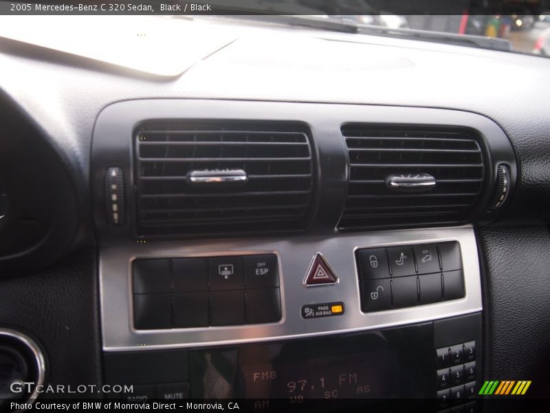 Black / Black 2005 Mercedes-Benz C 320 Sedan