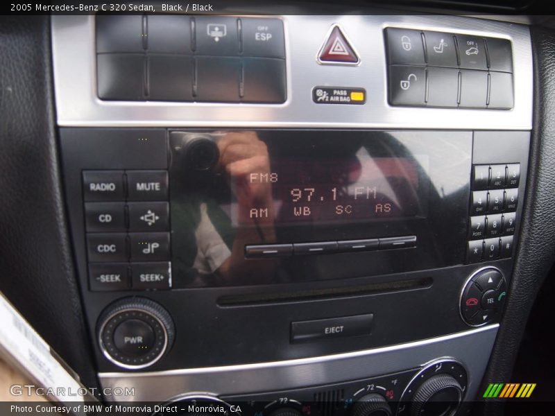 Black / Black 2005 Mercedes-Benz C 320 Sedan