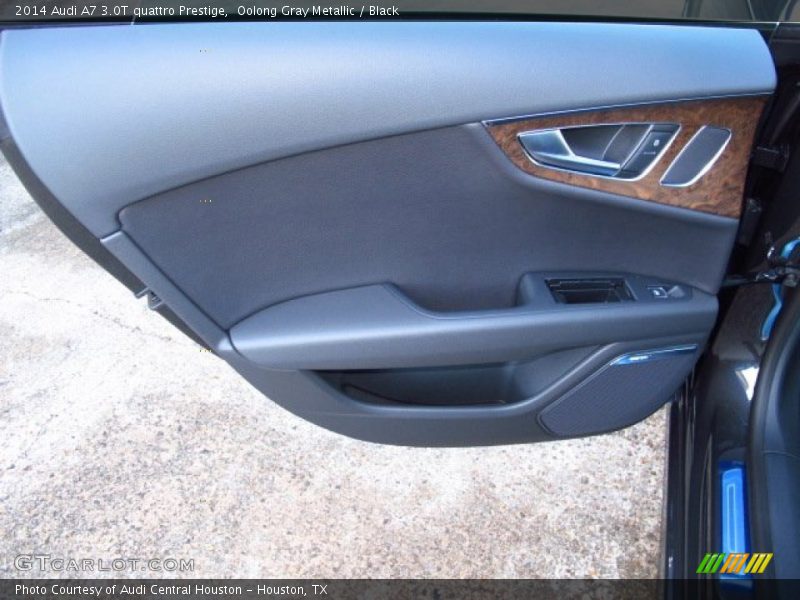 Oolong Gray Metallic / Black 2014 Audi A7 3.0T quattro Prestige