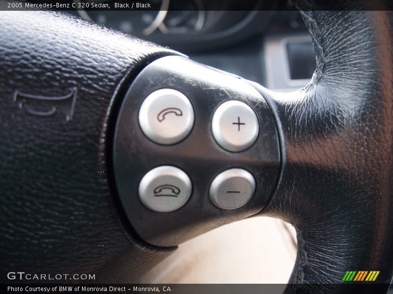 Black / Black 2005 Mercedes-Benz C 320 Sedan