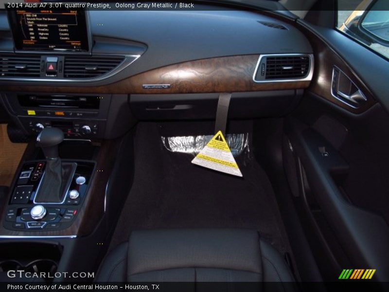 Oolong Gray Metallic / Black 2014 Audi A7 3.0T quattro Prestige