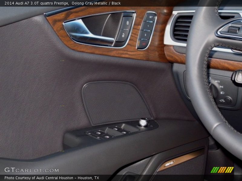 Oolong Gray Metallic / Black 2014 Audi A7 3.0T quattro Prestige