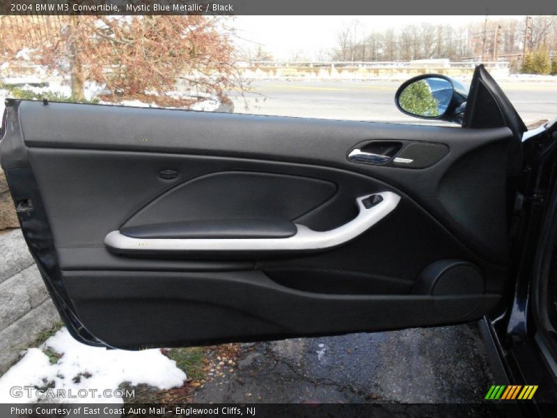 Mystic Blue Metallic / Black 2004 BMW M3 Convertible
