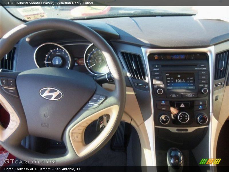 Venetian Red / Camel 2014 Hyundai Sonata Limited