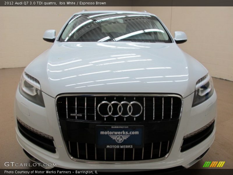 Ibis White / Espresso Brown 2012 Audi Q7 3.0 TDI quattro