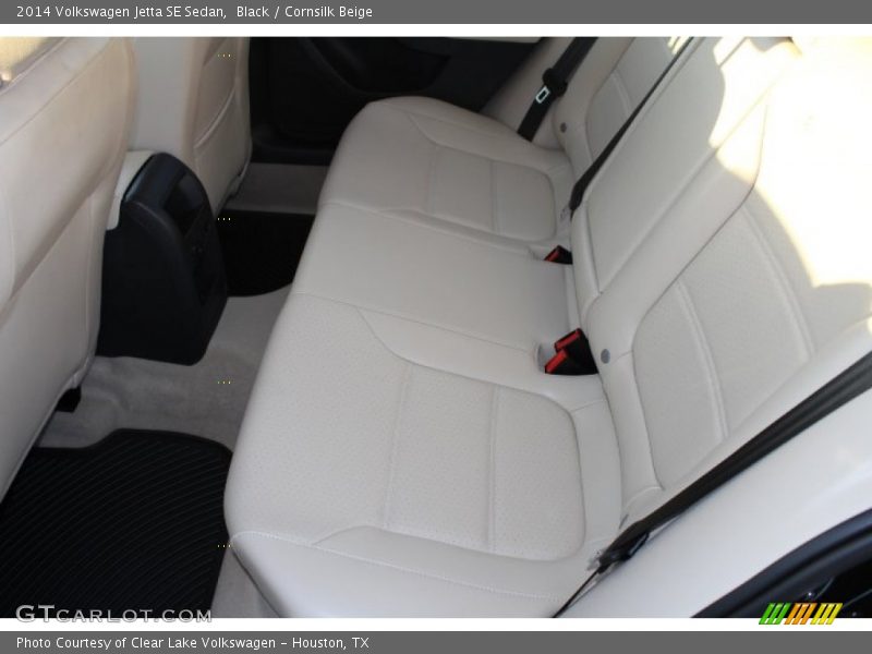 Black / Cornsilk Beige 2014 Volkswagen Jetta SE Sedan