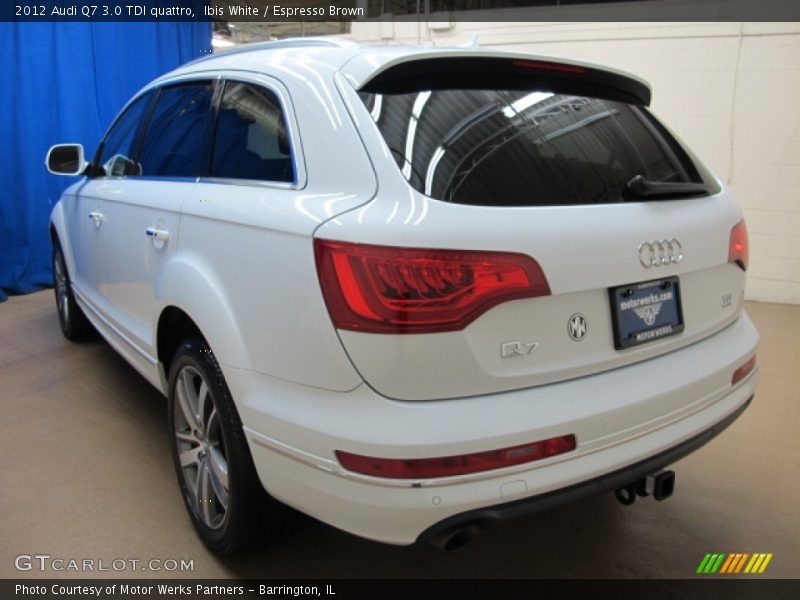 Ibis White / Espresso Brown 2012 Audi Q7 3.0 TDI quattro