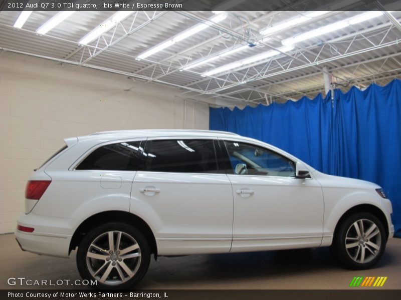 Ibis White / Espresso Brown 2012 Audi Q7 3.0 TDI quattro