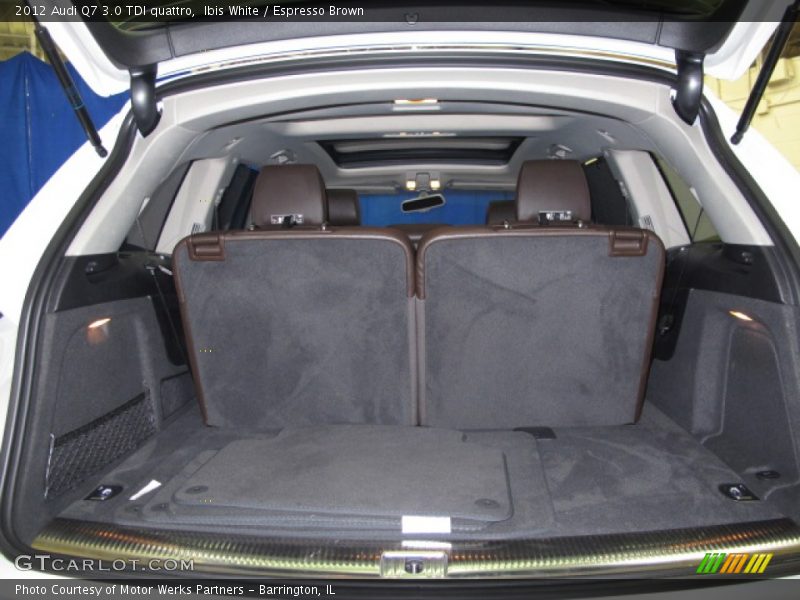 Ibis White / Espresso Brown 2012 Audi Q7 3.0 TDI quattro