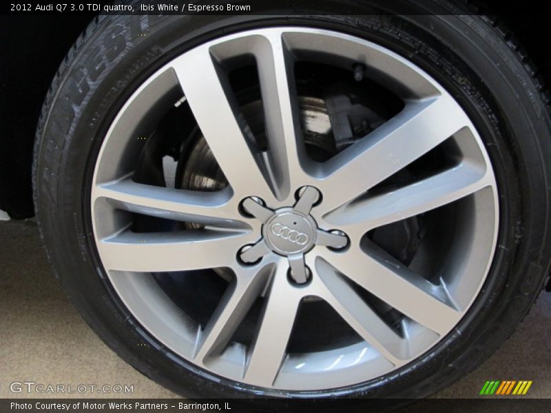 Ibis White / Espresso Brown 2012 Audi Q7 3.0 TDI quattro