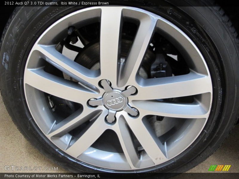 Ibis White / Espresso Brown 2012 Audi Q7 3.0 TDI quattro