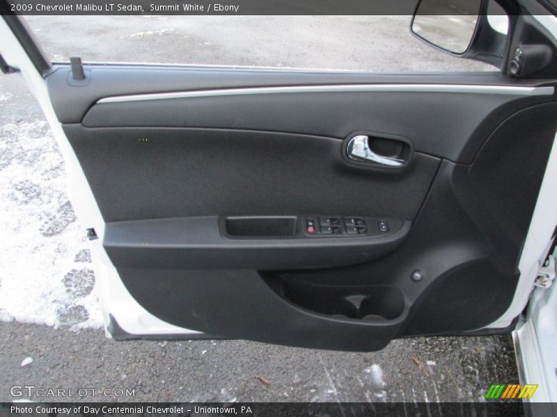 Summit White / Ebony 2009 Chevrolet Malibu LT Sedan