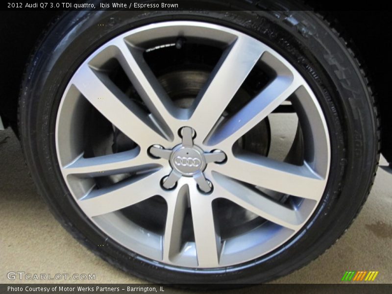Ibis White / Espresso Brown 2012 Audi Q7 3.0 TDI quattro