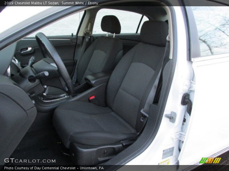 Summit White / Ebony 2009 Chevrolet Malibu LT Sedan