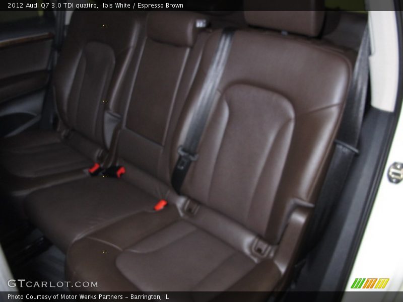 Ibis White / Espresso Brown 2012 Audi Q7 3.0 TDI quattro