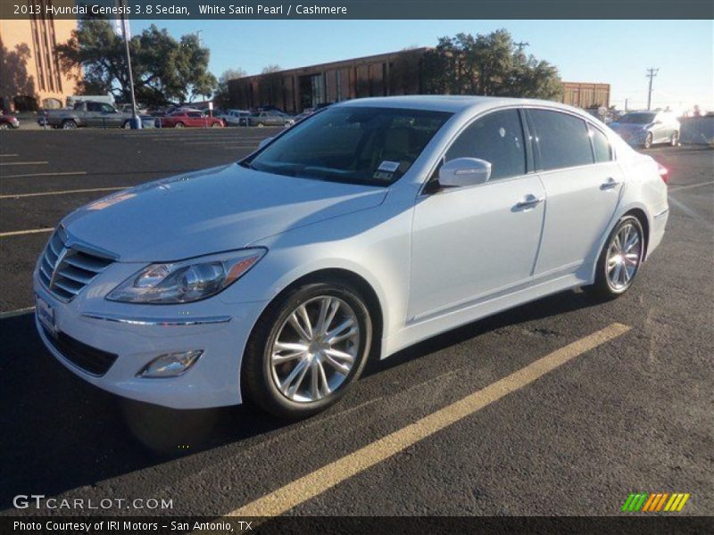 White Satin Pearl / Cashmere 2013 Hyundai Genesis 3.8 Sedan