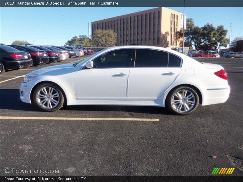 White Satin Pearl / Cashmere 2013 Hyundai Genesis 3.8 Sedan