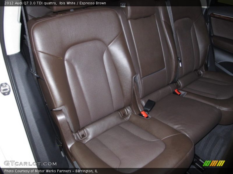 Ibis White / Espresso Brown 2012 Audi Q7 3.0 TDI quattro