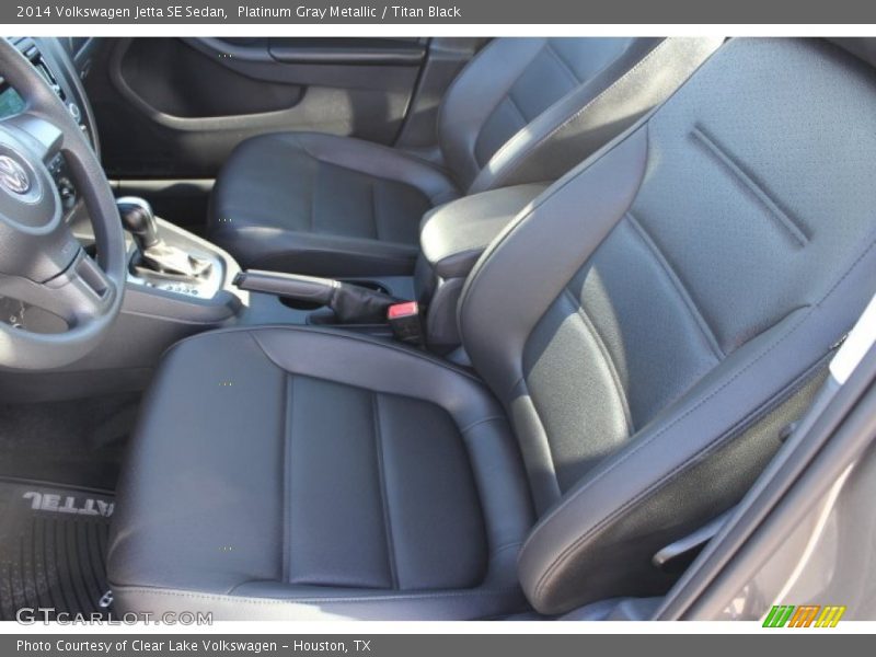 Platinum Gray Metallic / Titan Black 2014 Volkswagen Jetta SE Sedan