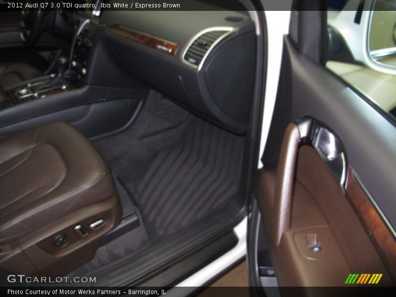 Ibis White / Espresso Brown 2012 Audi Q7 3.0 TDI quattro