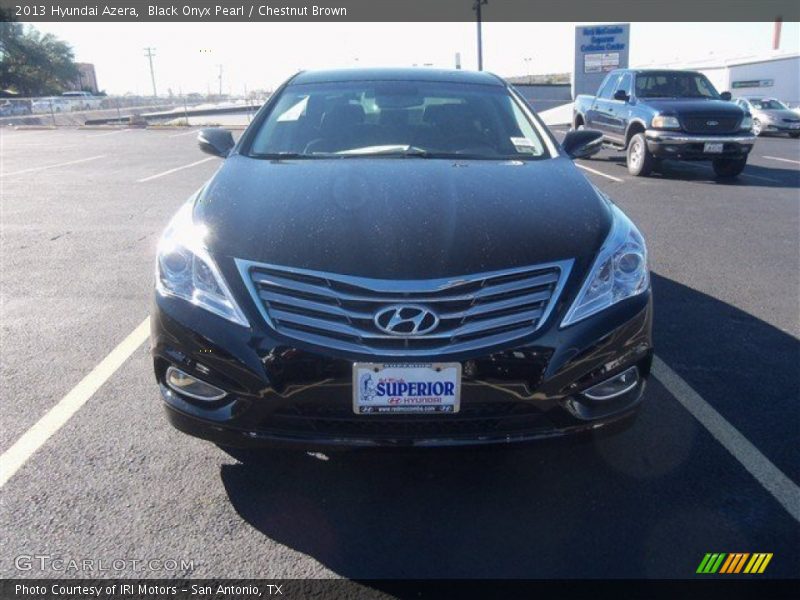 Black Onyx Pearl / Chestnut Brown 2013 Hyundai Azera