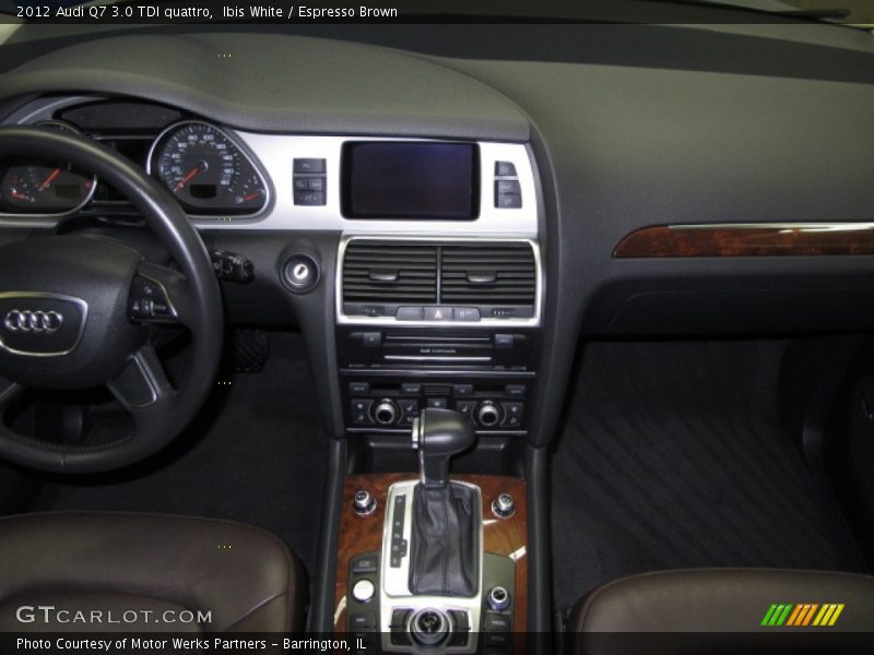 Ibis White / Espresso Brown 2012 Audi Q7 3.0 TDI quattro