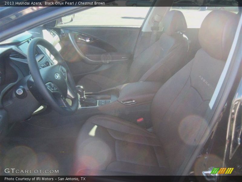 Black Onyx Pearl / Chestnut Brown 2013 Hyundai Azera