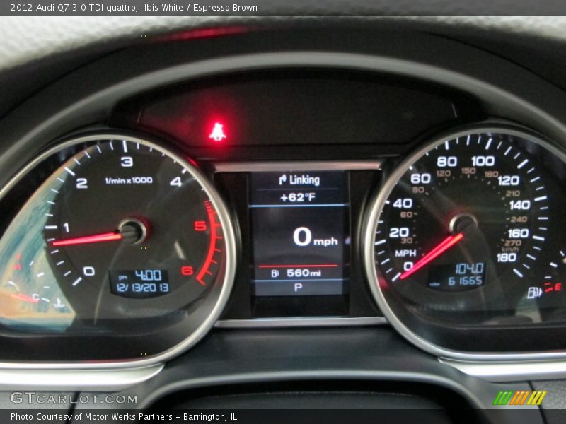 Ibis White / Espresso Brown 2012 Audi Q7 3.0 TDI quattro