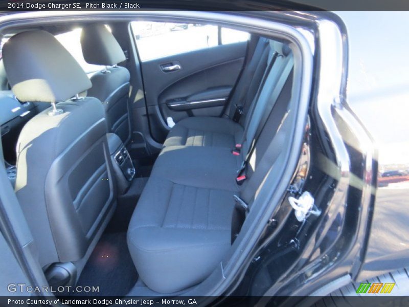 Pitch Black / Black 2014 Dodge Charger SE