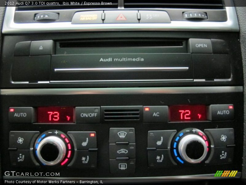 Ibis White / Espresso Brown 2012 Audi Q7 3.0 TDI quattro